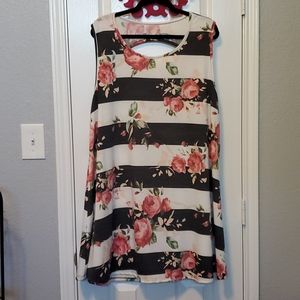 New stripped tunic dress